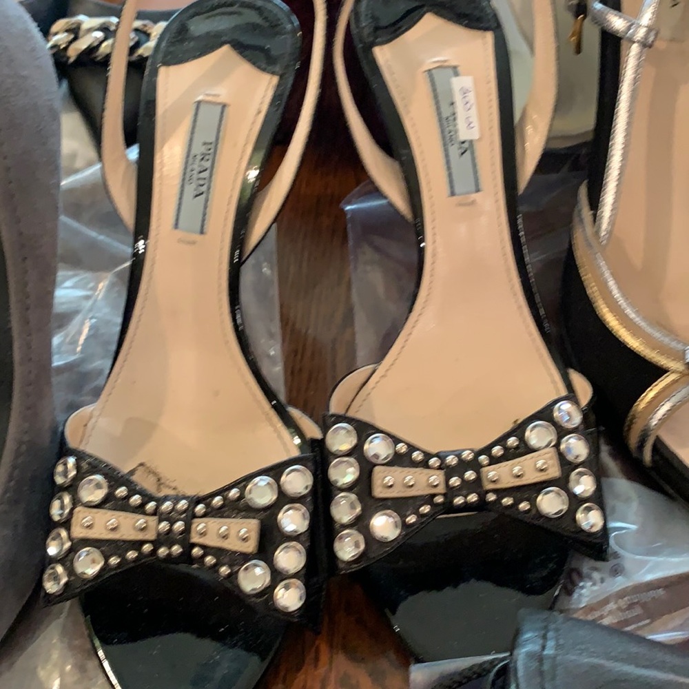 Runway Prada heels